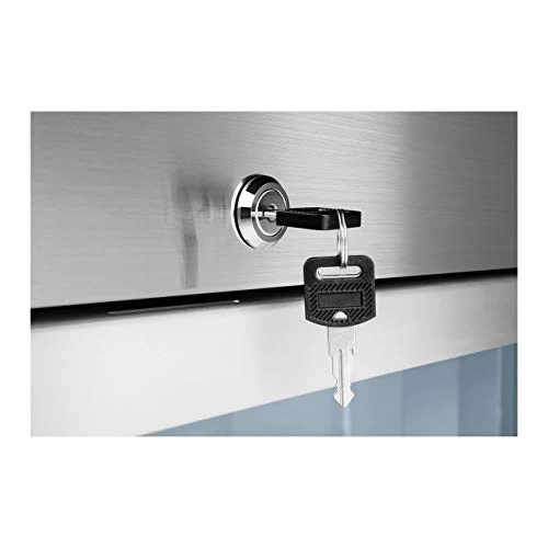 Vetrina Frigo Con Porta Di Vetro Frigorifero Professionale (984 L, 2-8 °C, R134A, 365 W, Acciaio Inox, Doppi Vetri, Argento, Serratura) Royal Catering RCLK-S1400 - immagine 5