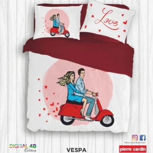 Completo lenzuola Modello Copriletto VESPA by Botticelli